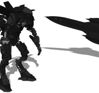 精细机器人模型变形金刚 (4)